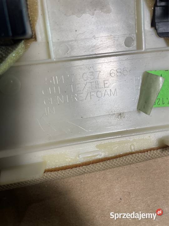 Panel przełącznik szyberdachu 7037685 bmw 5 e60 Motoryzacja Szczecin