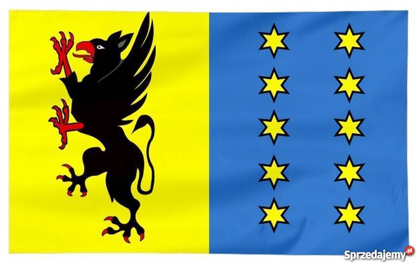 FLAGA BYTOWSKI POWIAT 300x150 pomorskie Bytów sprzedam