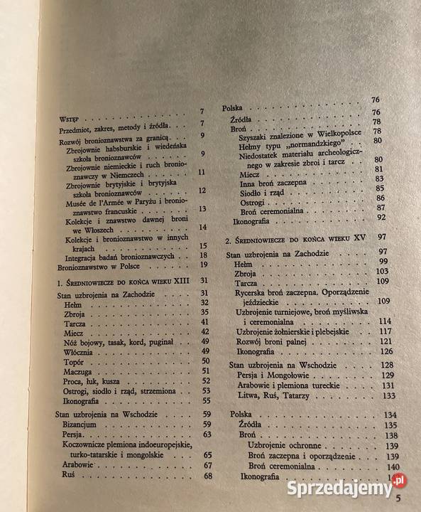 Broń w dawnej Polsce Zdzisław Żygulski Łódź