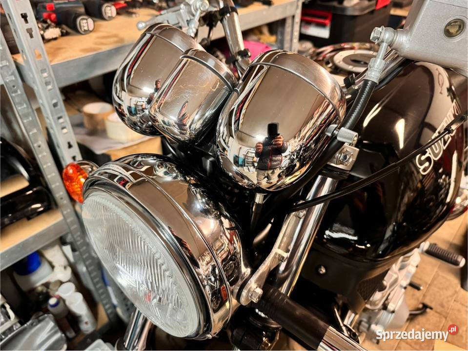 Chromowane Kubki Osłony Zegarów Suzuki GSX 1100G Plastiki Jelenia Góra