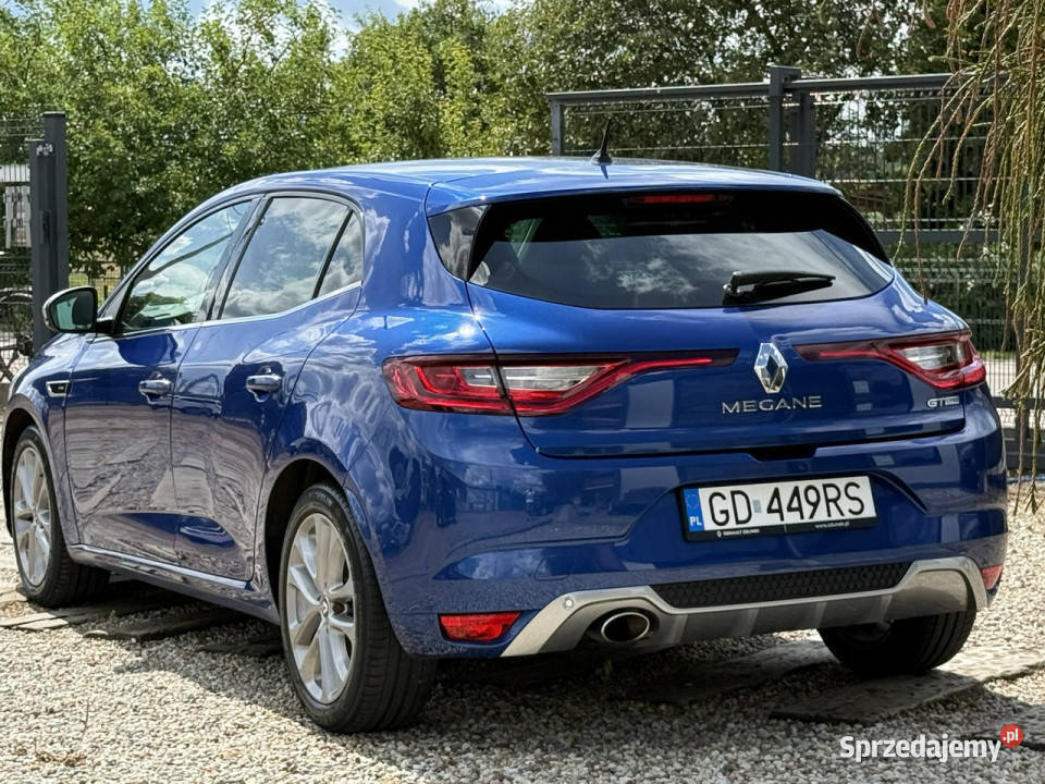 Renault Megane GTlinesalon Polskaautomatnavi IV immobilizer pomorskie Dąbrowa