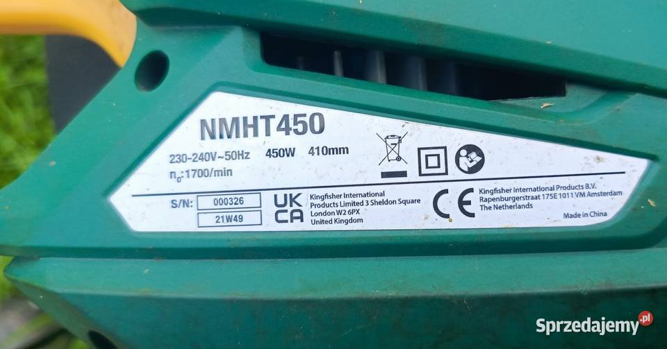 Elektryczne nożyce do żywopłotu 450w Sprawne 100 Mysłowice sprzedam