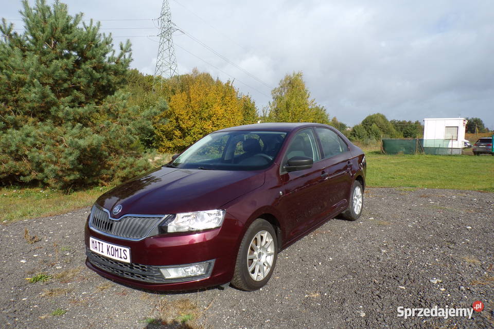 Skoda Rapid I 12 TSi 86 Klima Ładny Stan wielkopolskie Piła