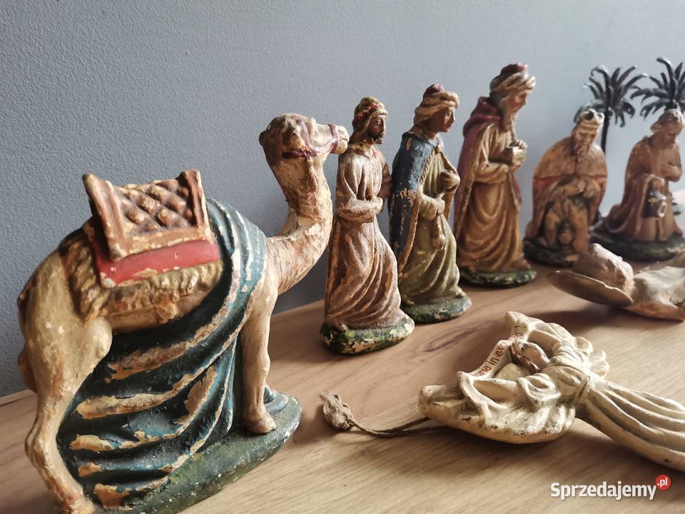 Stara przedwojenna szopka bożonaroszeniowa Siemianowice Śląskie