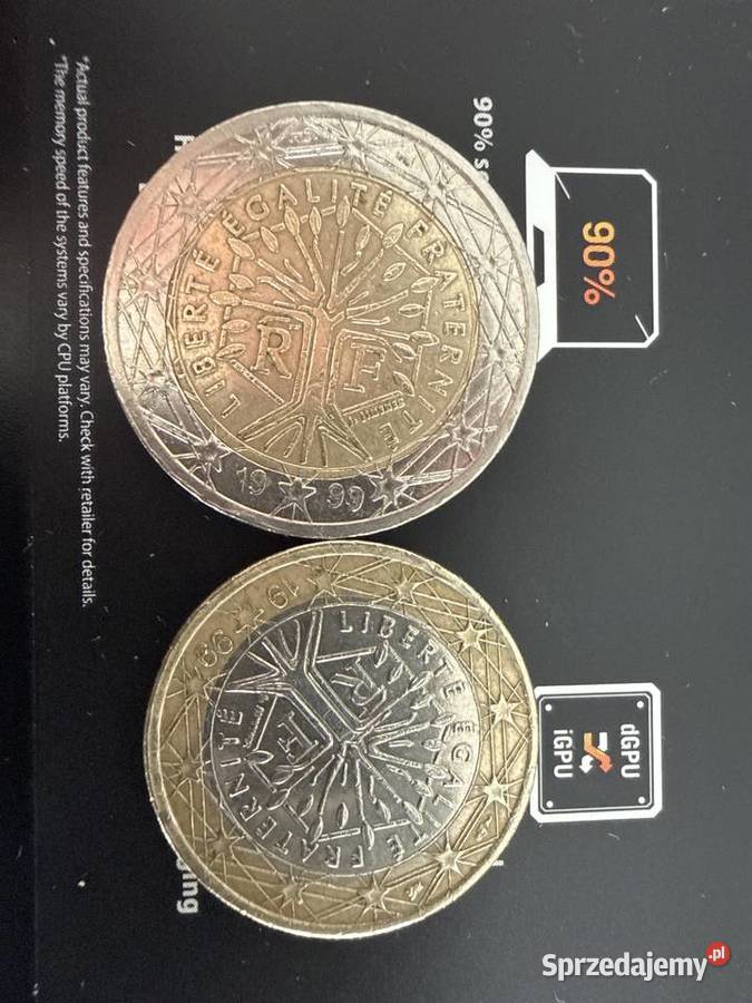 Monety 12 Euro Liberte Egalite Fraternite Gdańsk