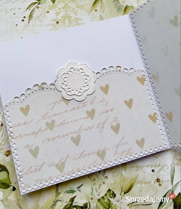 Personalizowana Kartka na Chrzest ręcznie Mielec