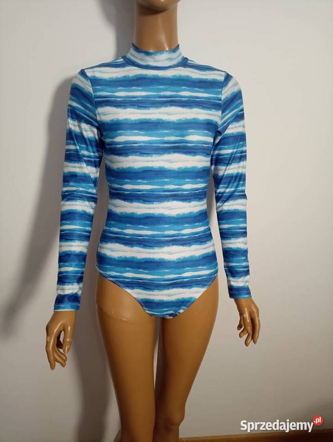 błękitny kostium kąpielowy długi rękaw r 36 i Zamość
