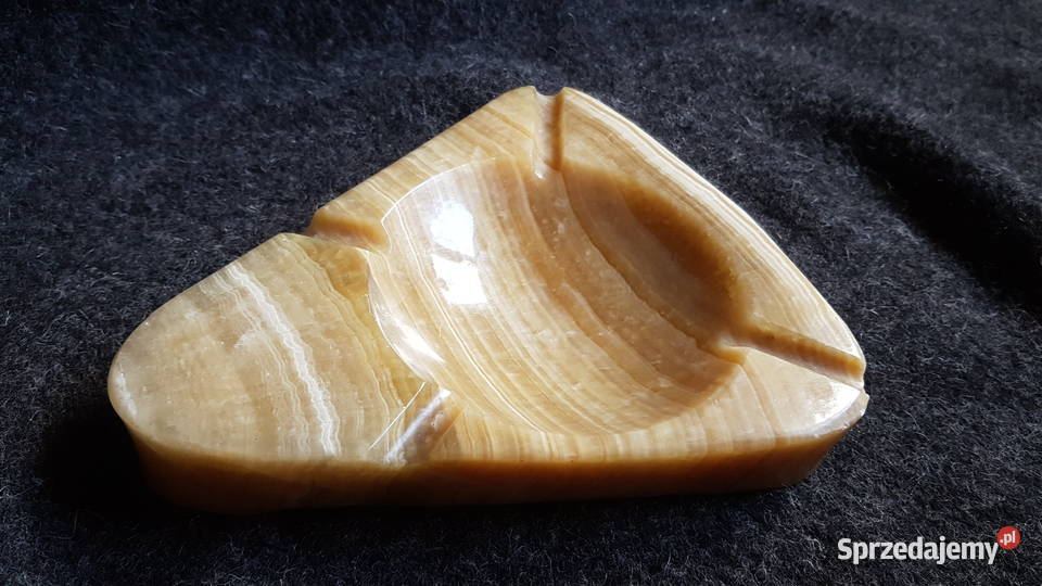 Duża popielniczka z kamienia Myszków sprzedam