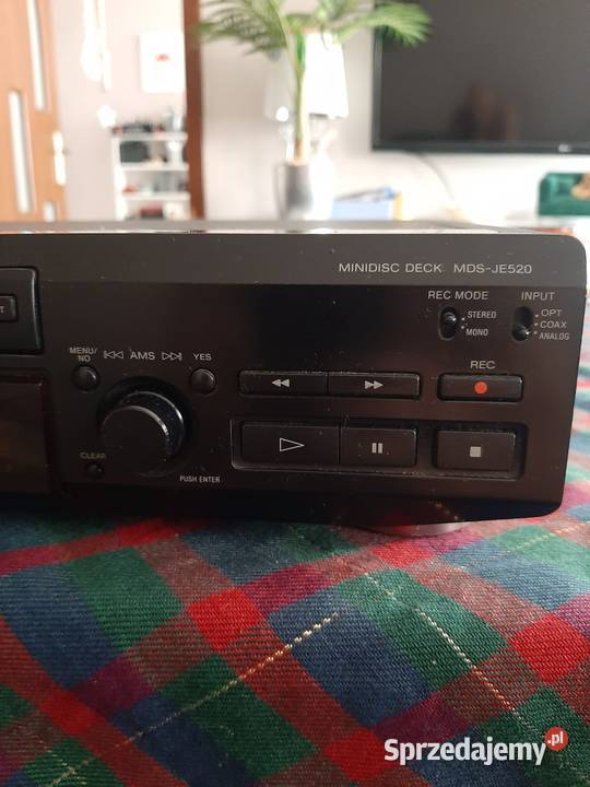 Minidisc Sony MDSJE520 Wieże i miniwieże Szczecin