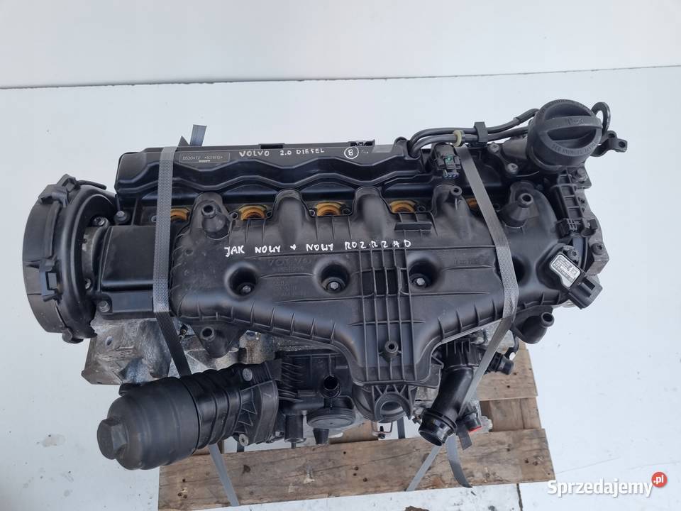 SILNIK Volvo XC70 III 20 D3 D4 163 nowy rozrząd Rudka