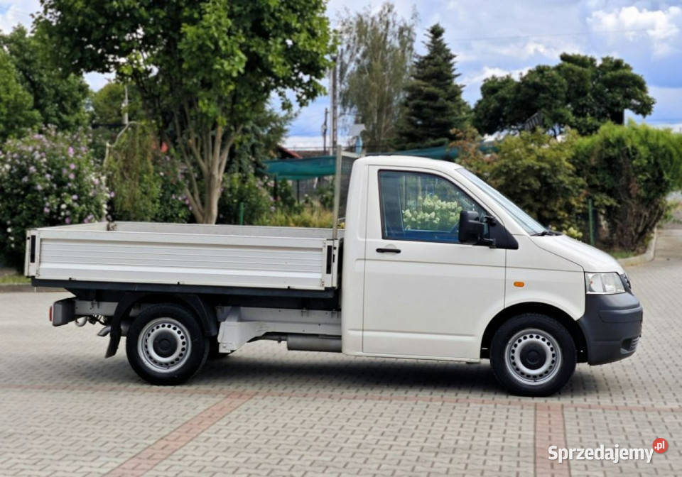 Volkswagen Transporter T5 PRYCZA Paka Hak biały Nowy Sącz