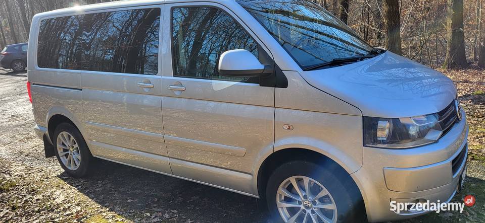 Sprzedam VW T5 Caravelle 20 TDI 180 nieuszkodzony śląskie Zabrze sprzedam