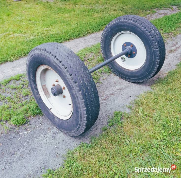 Masywny wóz metalowy koła 16 przód 20 tył Koła z Gowarczów