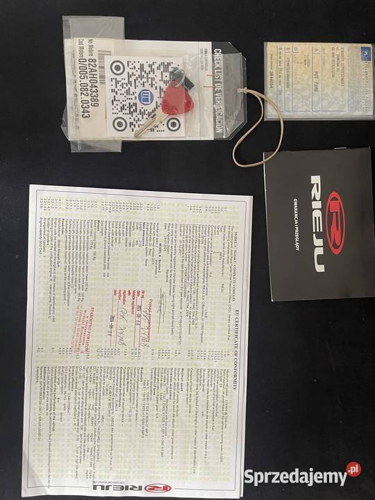 Motocykl Rieju 50 mrt Ostrzeszów