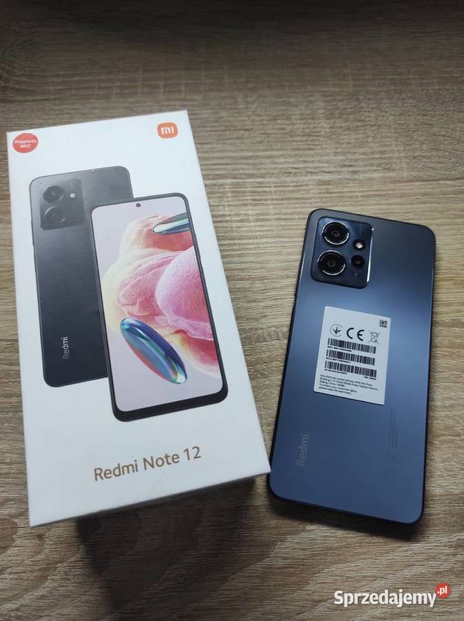Redmi Note 12 Onyx Gray 256GB Tarnobrzeg