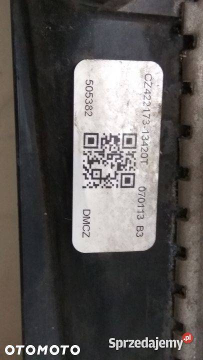 CHŁODNICA WENTYLATOR TOYOTA AYGO 163600Q02000 świętokrzyskie Włoszczowa