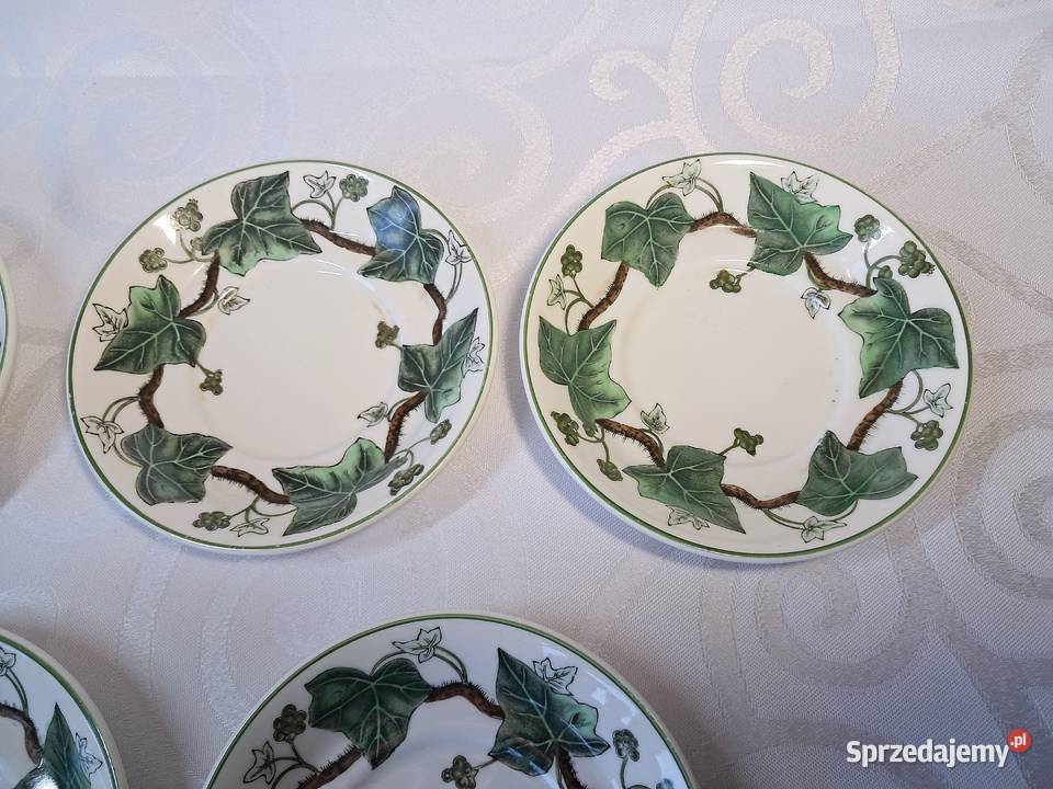 WEDGWOOD NAPOLEON IVY komplet 5 talerzyków 11