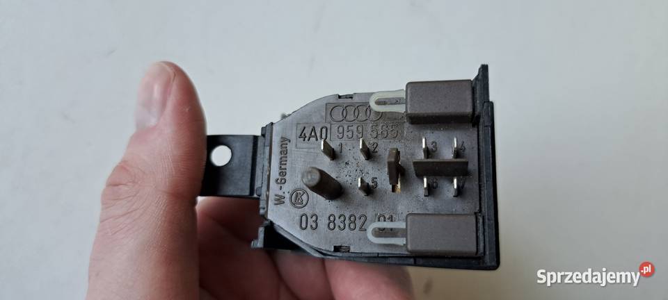 Przełącznik regulacji lusterek 4A0959565 Audi osobowe Luzino