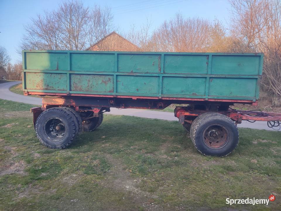 Przyczepa rolnicza IFA Hw Hl 8011 wywrotka 8 ton nieuszkodzony