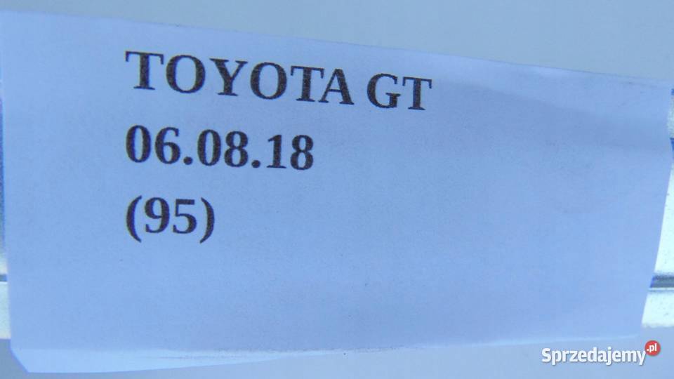 GŁOŚNIK PRZEDNI LEWY TOYOTA GT86 osobowe wielkopolskie Nowy Tomyśl