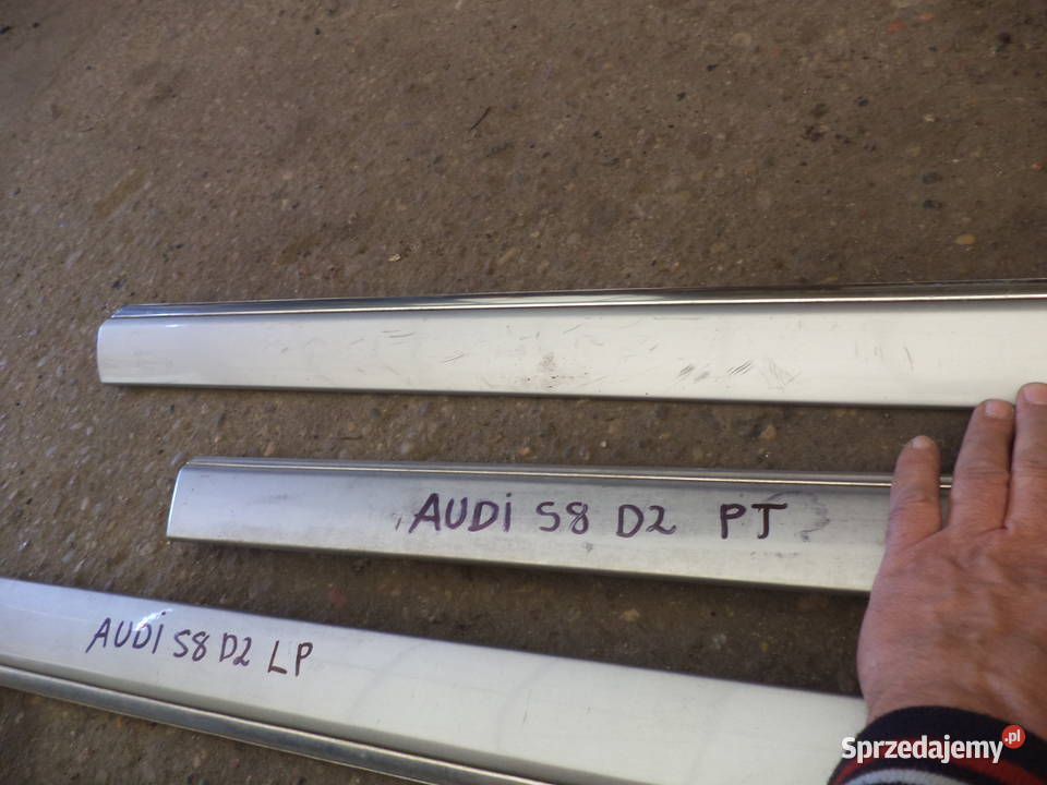 AUDI S8 A8 D2 LISTWA DRZWI LISTWY ZEWNETRZNE