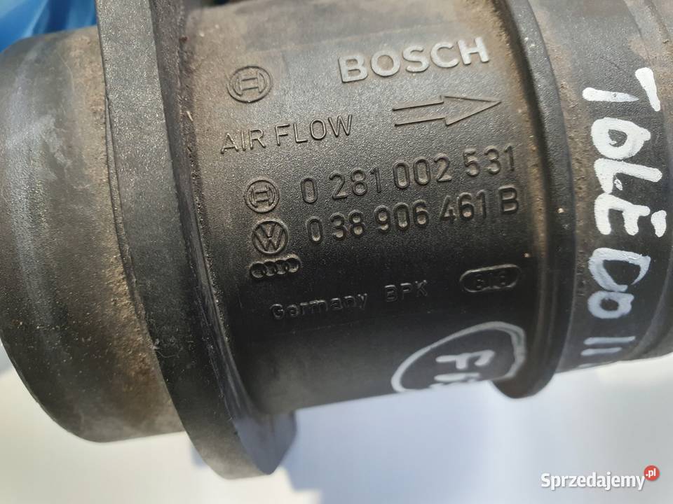 PRZEPŁYWOMIERZ Seat Toledo II 19 TDI POWIETRZA Rudka