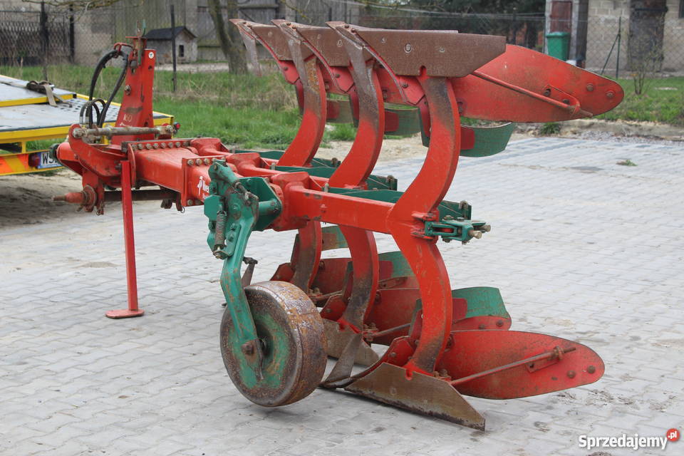 Pług Kverneland 3 skibowy obrotowy piękny Szydłowiec