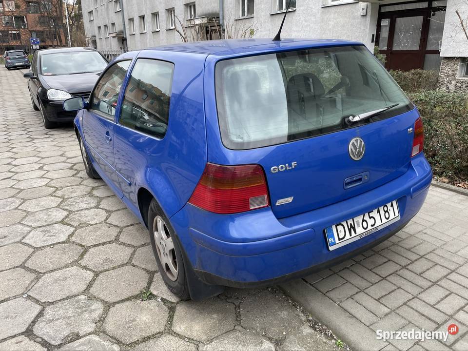 Golf 4 2001r 16 benzyna 176 przebiegu Wrocław
