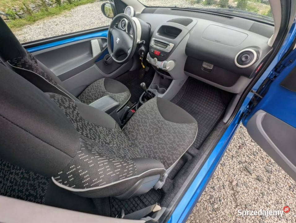 Peugeot 107 lift klimatyzacja bez korozji serwisowany w ASO Kamienna Góra