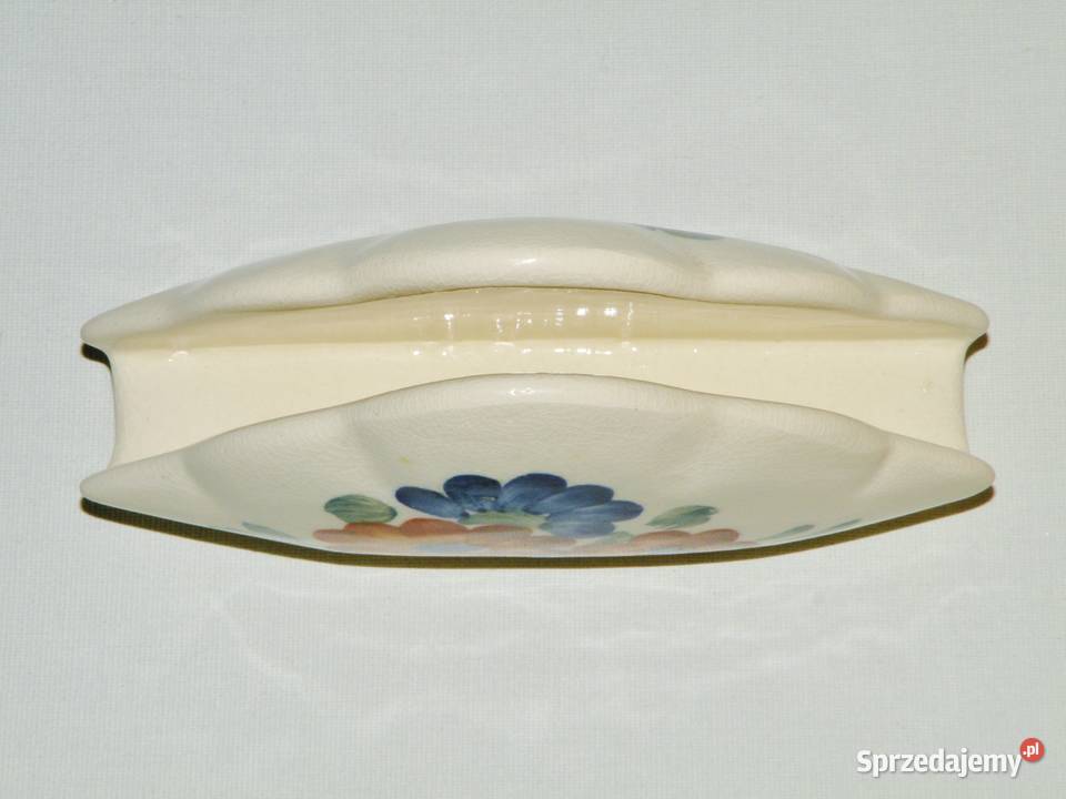 Serwetnik fajansowy Włocławek wielokolorowy