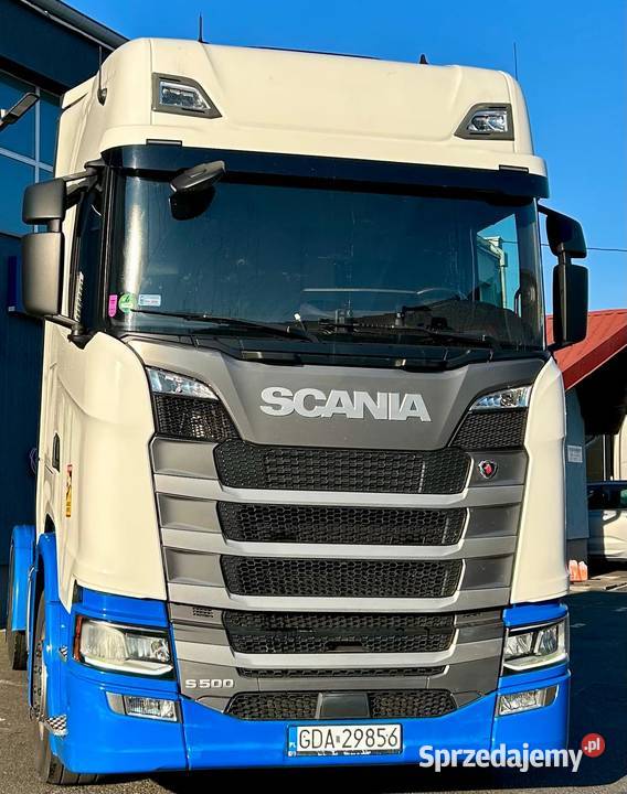 Scania s 500 warmińsko-mazurskie Lidzbark Warmiński