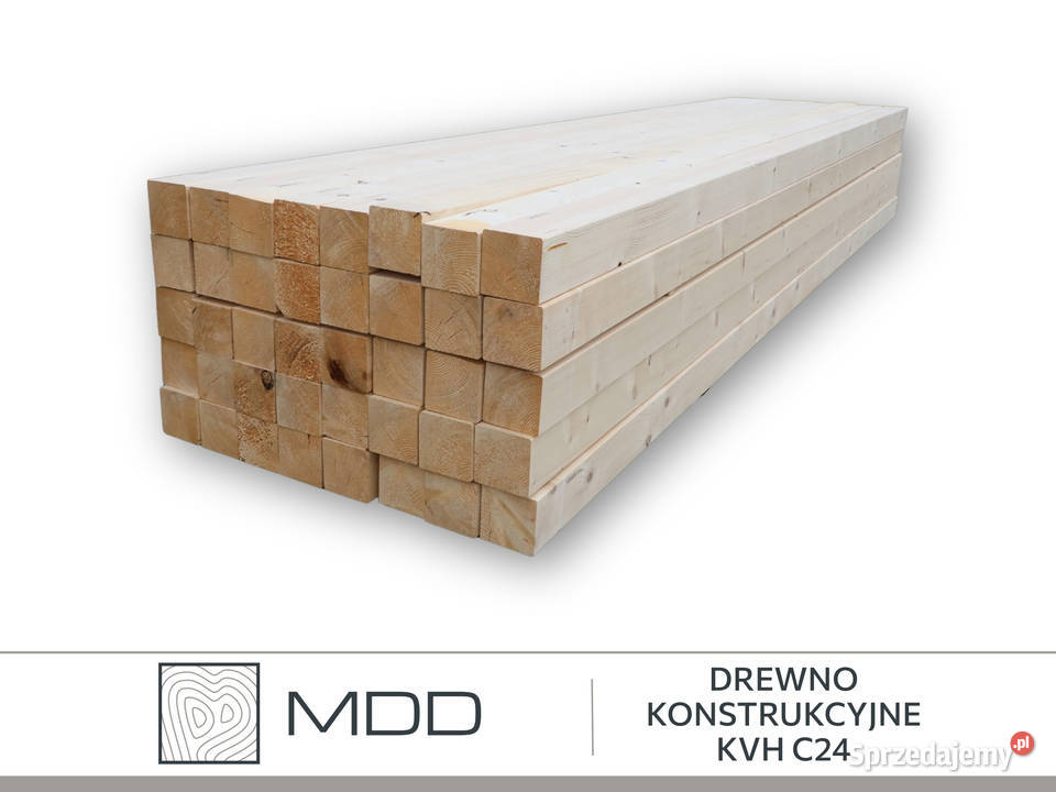 Drewno konstrukcyjne KVH C24 różne przekroje lubelskie Łabuńki Pierwsze