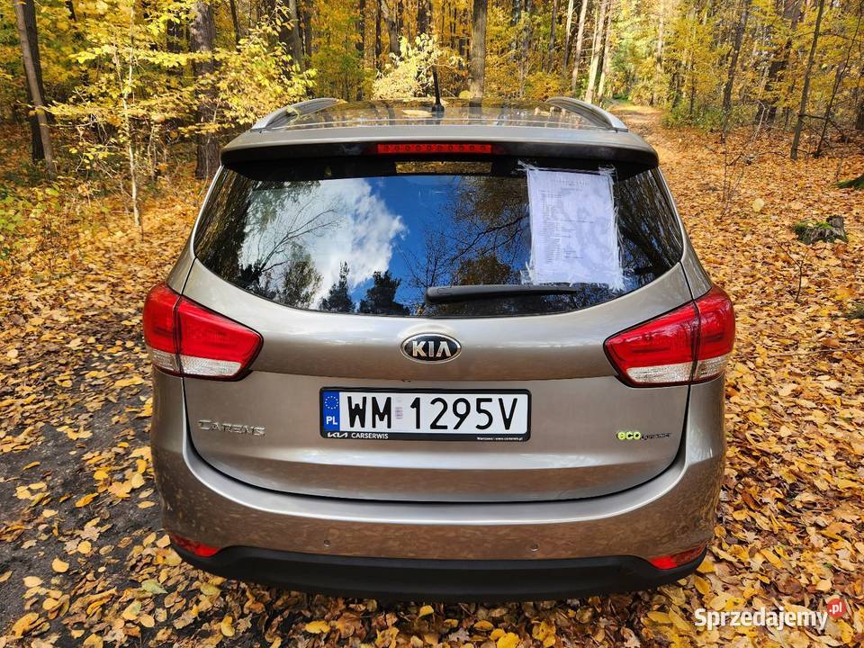 Kia Carens 2014 Salon ASO 17 lakier metallic mazowieckie