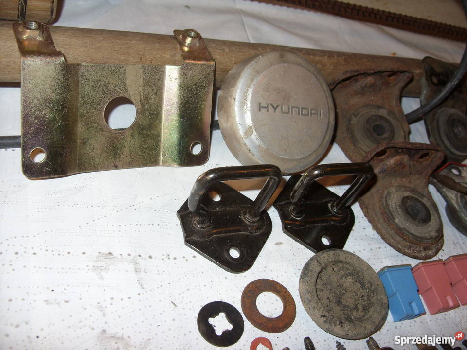 Hyundai Pony śruby wkręty nakrętki podkładki Nowy Staw