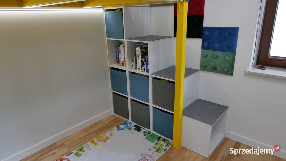 Drewniana antresola w stylu LEGO na wymiar Warszawa