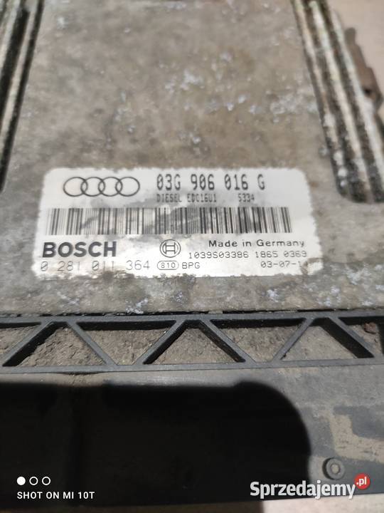 03G 906 016 G Komputer sterownik silnika Audi VW Milicz