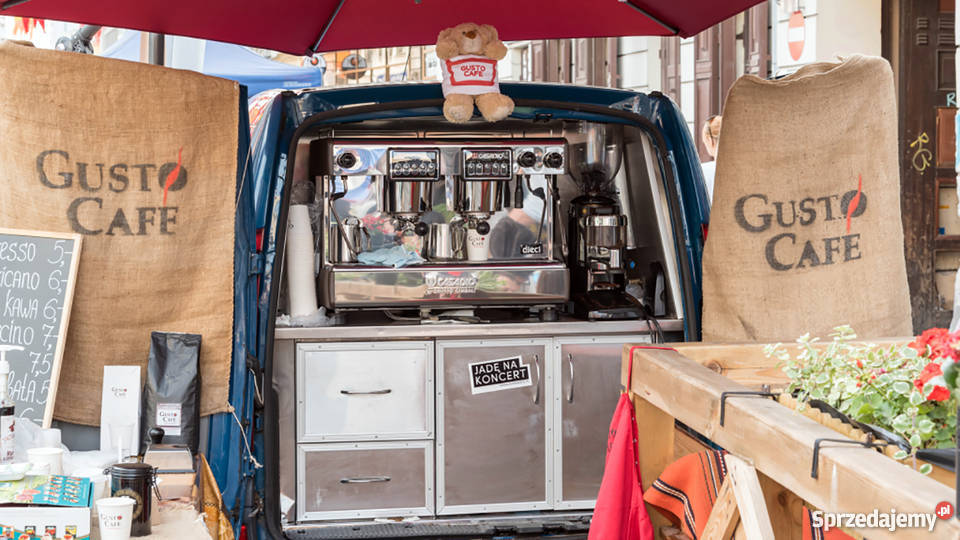 Mobilna kawiarnia foodtruck Renault Kangoo Warszawa