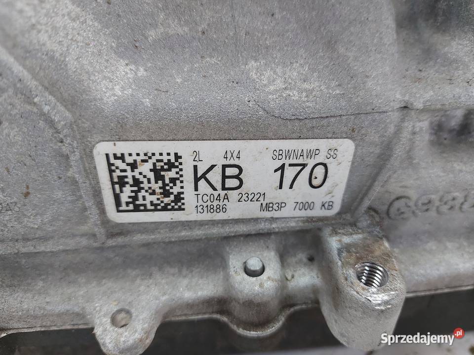 Ford Ranger VI 6 20 TDCI Skrzynia biegów osobowe