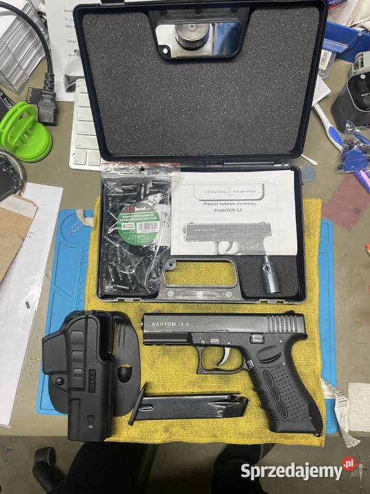 Pistolet hukowy phantom 56 zestaw Pozostałe Sport i Wypoczynek Bydgoszcz