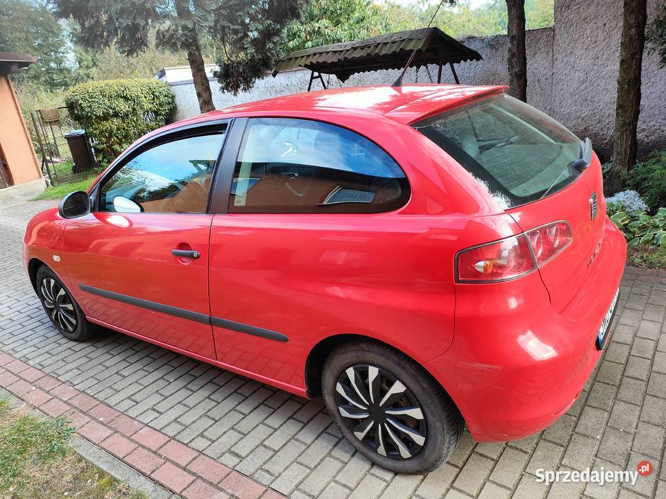 Seat Ibiza wersja 3 Czerwony 2008 12 silnik z Motoryzacja