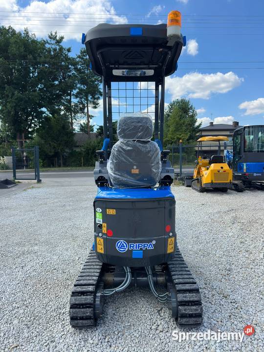 Nowa Minikoparka RIPPA R13 PRO Kubota 13 Tony Złoczew