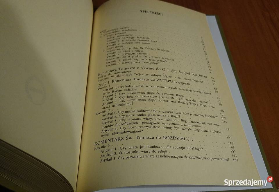 O poznaniu Boga wydanie łacińskopolskie  Św ISBN 8372216738 Książki naukowe i popularnonaukowe