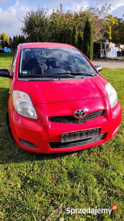 Toyota Yaris 13 benzyna 100 2009r 100KM podkarpackie Lubaczów