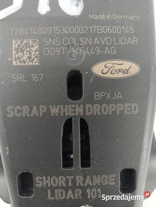 CZUJNIK SENSOR DG9T14F449AG Ford Mondeo Mk5 2014 Rok produkcji 2017 świętokrzyskie