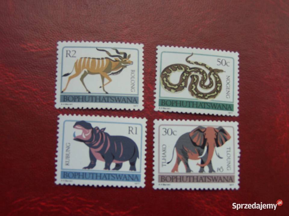 Botswana 1977 MNH Mi 1417 Fauna Zwierzęta śląskie Tychy