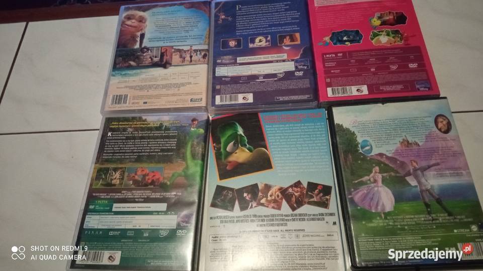 Filmy DVD Disney wszystko sprzedam Filmy Wrocław sprzedam