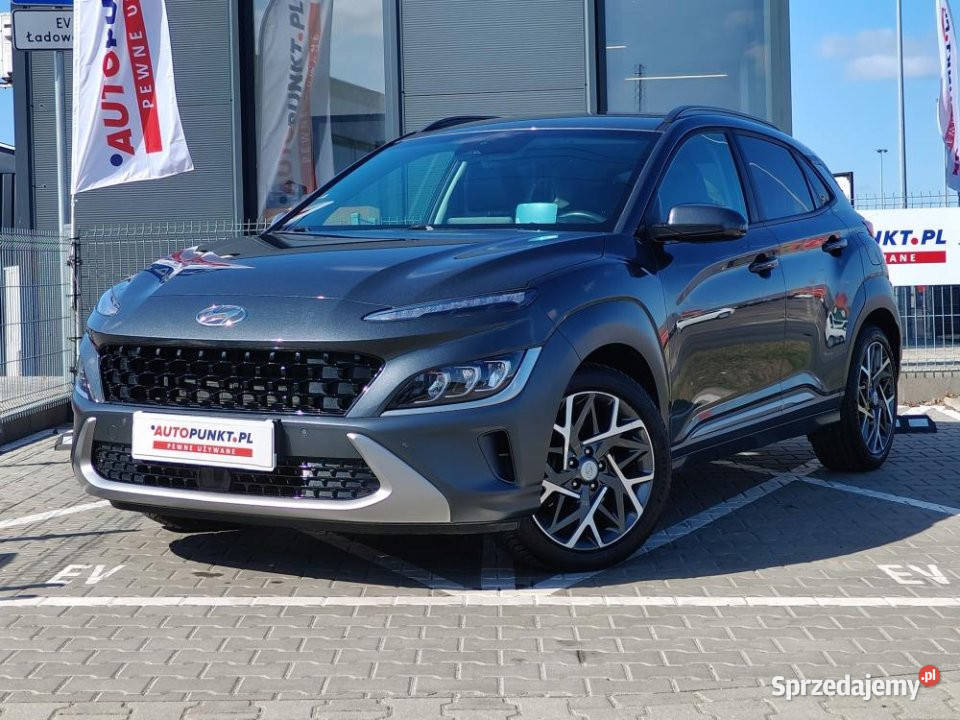 HYUNDAI Kona 2022r skóry headup hak fv23 Poznań