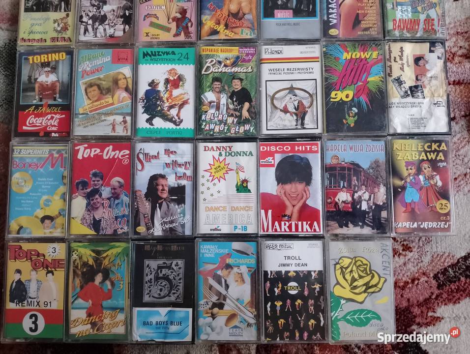 Kasety disco polo różne 41 Wrocław