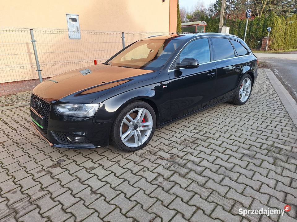 AUDI A4 S LINEAUTOMATSKÓRAKLIMATRONIKSERWISOWANY łopatki zmiany biegów Zamość sprzedam