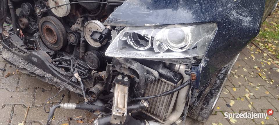 audi a6 c6 30 tdi4x4uszkodzony przódpali jeździ Kraków